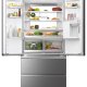 Haier FD 83 Serie 7 HFW7819EWMP frigorifero side-by-side Libera installazione 537 L E Platino, Acciaio inossidabile 6