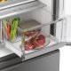 Haier FD 83 Serie 7 HFW7819EWMP frigorifero side-by-side Libera installazione 537 L E Platino, Acciaio inossidabile 9