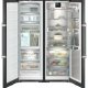 Liebherr 992355551 frigorifero side-by-side Libera installazione 665 L D Nero 3