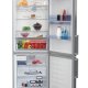 Beko RCNE520E31DZX frigorifero con congelatore Libera installazione 450 L Acciaio inossidabile 4