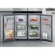 Whirlpool WQ9 M2L frigorifero side-by-side Libera installazione 613 L E Acciaio inossidabile 9