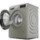 Bosch Serie 6 WGG144X0FG lavatrice Caricamento frontale 9 kg 1400 Giri/min Argento, Acciaio inossidabile 6