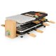 Princess 162635 griglia per raclette 8 persona(e) 1300 W Nero, Grigio, Legno 3