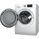 Whirlpool FFWDD1076258B lavasciuga Libera installazione Caricamento frontale Bianco E 5