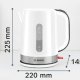 Bosch TWK6A511 bollitore elettrico 1,7 L 2200 W Grigio, Bianco 10