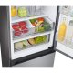 Samsung RB38C7B6AS9 frigorifero Combinato BESPOKE AI Libera installazione con congelatore Wifi 2m 387L Classe A, Inox 6