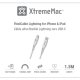 XtremeMac XWH-LC1-03 cavo Lightning 1,5 m Bianco 3