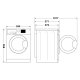 Whirlpool Lavatrice a libera installazione - FFB 7258 SV IT 12