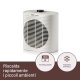 Imetec Compact Air, Termoventilatore piccolo e potente, Stufetta Elettrica, 2000 W, maniglia integrata, temperatura regolabile, funzione antigelo, dispositivo di protezione dai surriscaldamenti 3