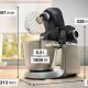 Bosch Serie 6 MUMS6ZS13D robot da cucina 1600 W 5,5 L Nero, Acciaio inossidabile Bilance incorporate 12