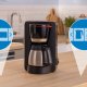 Bosch TKA5M253 macchina per caffè Manuale Macchina da caffè con filtro 1,1 L 8