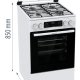 Gorenje MEKS5121W cucina Gas Bianco A 8