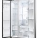 Haier SBS 90 Serie 5 HSW79F18CIMM frigorifero side-by-side Libera installazione 601 L C Platino, Acciaio inossidabile 10