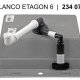 BLANCO ETAGON 6 Mobile lavello Silgranit 3