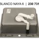 BLANCO NAYA 6 Mobile lavello Silgranit 3