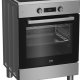 Beko Cucina a libera installazione inox, forno elettrico 6 funzioni, piano cottura induzione 4 zone, 60x60, Classe A 3