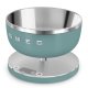 Smeg KSC01EGMWW bilancia da cucina Verde chiaro, Acciaio inox Superficie piana Rotondo Bilancia da cucina elettronica 8