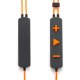 Klipsch Image S4i Rugged Cuffie Cablato In-ear Nero, Arancione 5