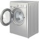 Indesit IWDC 65125 S UK N lavasciuga Libera installazione Caricamento frontale Argento F 4