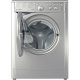 Indesit IWDC 65125 S UK N lavasciuga Libera installazione Caricamento frontale Argento F 5