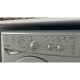 Indesit IWDC 65125 S UK N lavasciuga Libera installazione Caricamento frontale Argento F 10