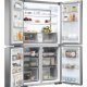 Haier Cube 90 Serie 7 HCR7918ENMP frigorifero side-by-side Libera installazione 629 L E Platino, Acciaio inox 19