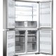 Haier Cube 90 Serie 7 HCR7918ENMP frigorifero side-by-side Libera installazione 629 L E Platino, Acciaio inox 20