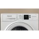 Hotpoint NSWM845CWUKN lavatrice Caricamento frontale 8 kg 1400 Giri/min Bianco 9