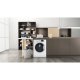 Hotpoint NDB 8635 W UK lavasciuga Libera installazione Caricamento frontale Bianco D 14