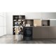 Hotpoint Ariston NDD 9725 BDA UK lavasciuga Libera installazione Caricamento frontale Nero E 7