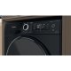 Hotpoint Ariston NDD 9725 BDA UK lavasciuga Libera installazione Caricamento frontale Nero E 10