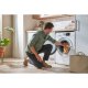 Hotpoint NDB 11724 W UK lavasciuga Libera installazione Caricamento frontale Bianco E 19