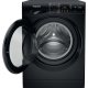 Hotpoint Ariston NSWM 864C BS UK N lavatrice Caricamento frontale 8 kg 1600 Giri/min Nero 4