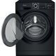 Hotpoint Ariston NDB 9635 BS UK lavasciuga Libera installazione Caricamento frontale Nero D 5