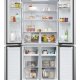 Haier HCR3818ENMG(UK) frigorifero side-by-side Libera installazione 467 L E Argento 3