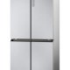Haier HCR3818ENMG(UK) frigorifero side-by-side Libera installazione 467 L E Argento 8