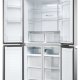 Haier HCR3818ENMG(UK) frigorifero side-by-side Libera installazione 467 L E Argento 10