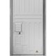 Haier HCR3818ENMG(UK) frigorifero side-by-side Libera installazione 467 L E Argento 12