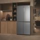 Haier HCR3818ENMG(UK) frigorifero side-by-side Libera installazione 467 L E Argento 21