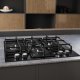 Hotpoint Ariston HAGS 62F/BK Nero Da incasso 59 cm Gas 4 Fornello(i) 7