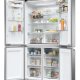 Haier HCR5919ENMP frigorifero side-by-side Libera installazione 528 L E Platino, Acciaio inox 9