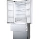 Haier HFR5719ENMG(UK) frigorifero side-by-side Libera installazione 446 L E Platino, Acciaio inox 10