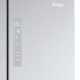 Haier HFR5719ENMG(UK) frigorifero side-by-side Libera installazione 446 L E Platino, Acciaio inox 18