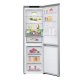 LG GBV3100DPY frigorifero con congelatore Libera installazione 344 L D Metallico, Argento 3