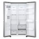 LG GSLV51PZXL frigorifero side-by-side Libera installazione 635 L E Metallico, Argento 5