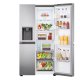 LG GSLV51PZXL frigorifero side-by-side Libera installazione 635 L E Metallico, Argento 10