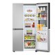 LG GSVV80PYLL frigorifero side-by-side Libera installazione 655 L E Metallico, Argento 11