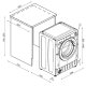 Haier Series 4 HWQ90B416FWB lavatrice Caricamento frontale 9 kg 1600 Giri/min Bianco 11