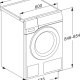Miele 11873000 lavatrice Caricamento frontale 7 kg 1400 Giri/min Bianco 9