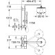 GROHE Rainshower System 210 sistema di doccia Cromo 3